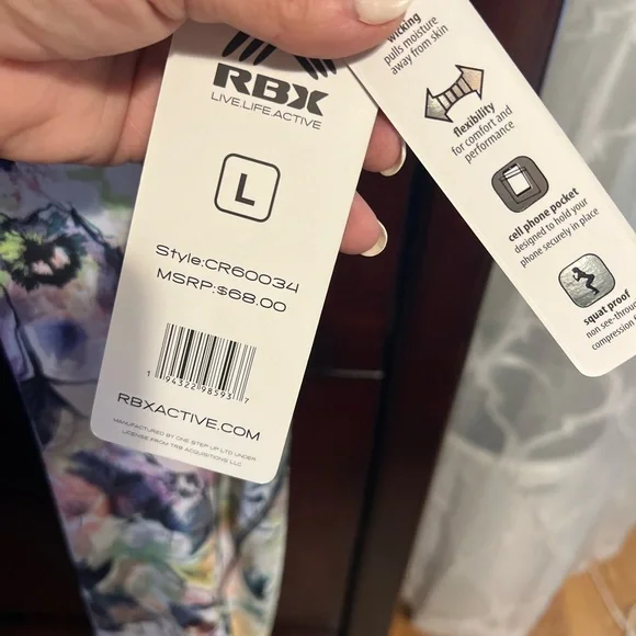 RBX Floral Patterned Leggings - Picture 5 of 10